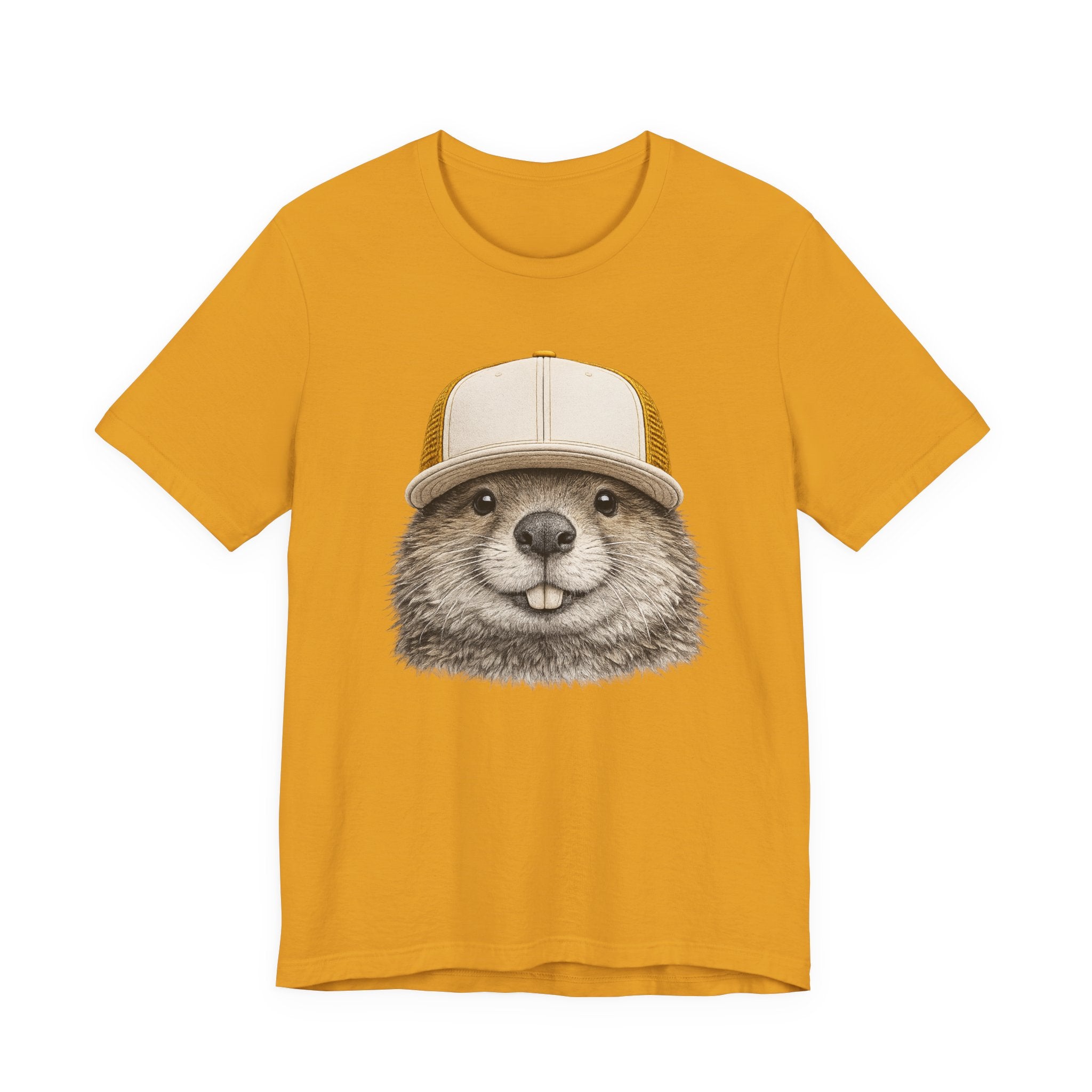 Beaver in Trucker Hat