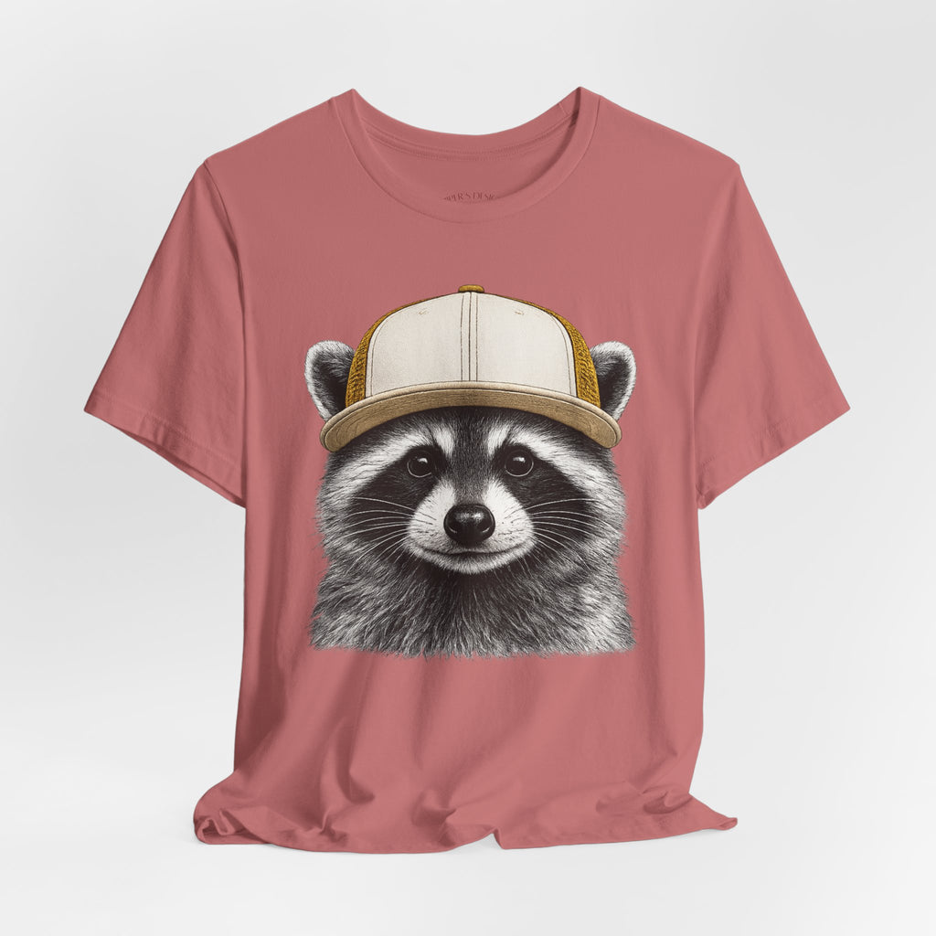 Raccoon in Trucker Hat