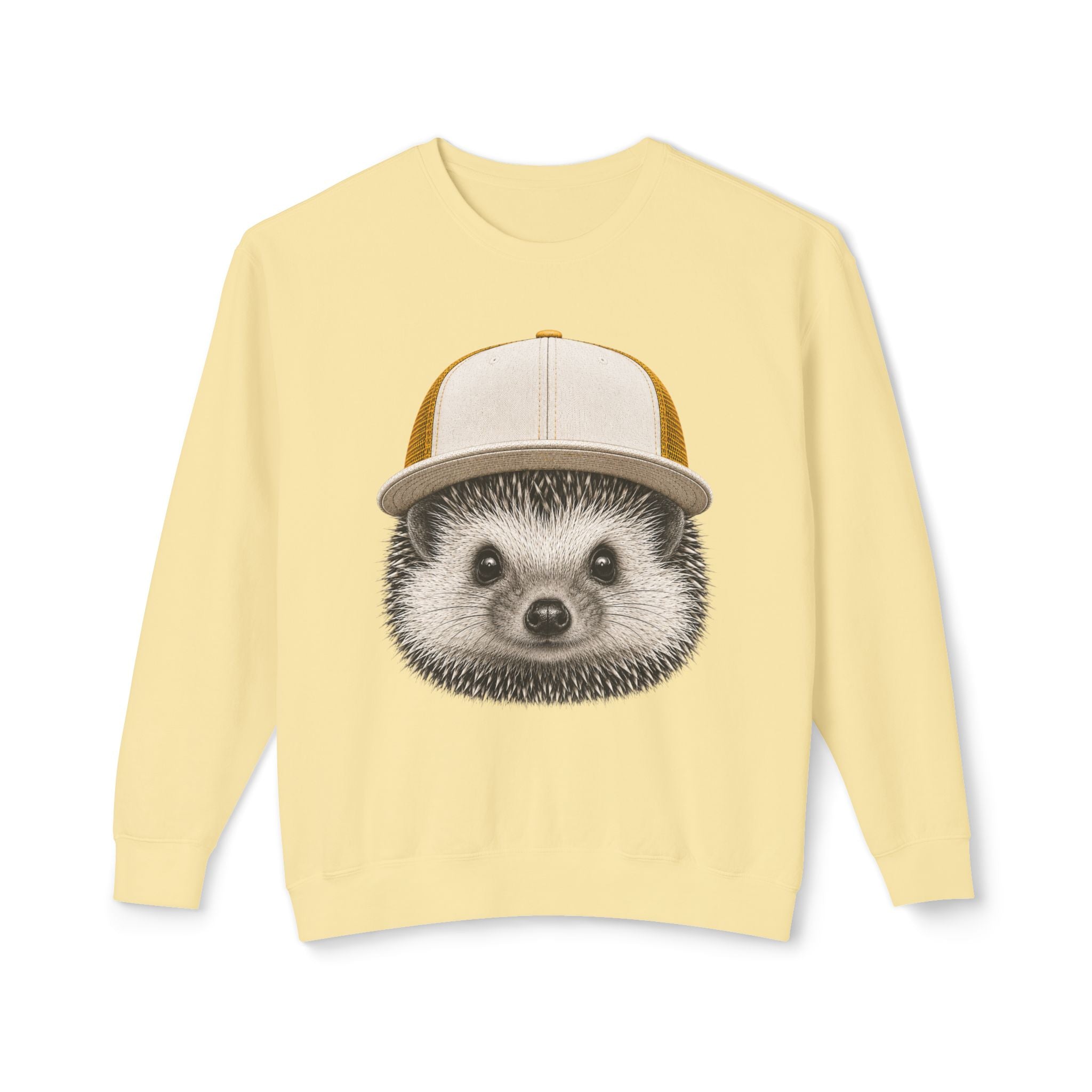 Trucker Hat Hedgehog Sweatshirt