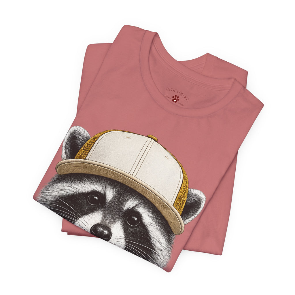 Raccoon in Trucker Hat