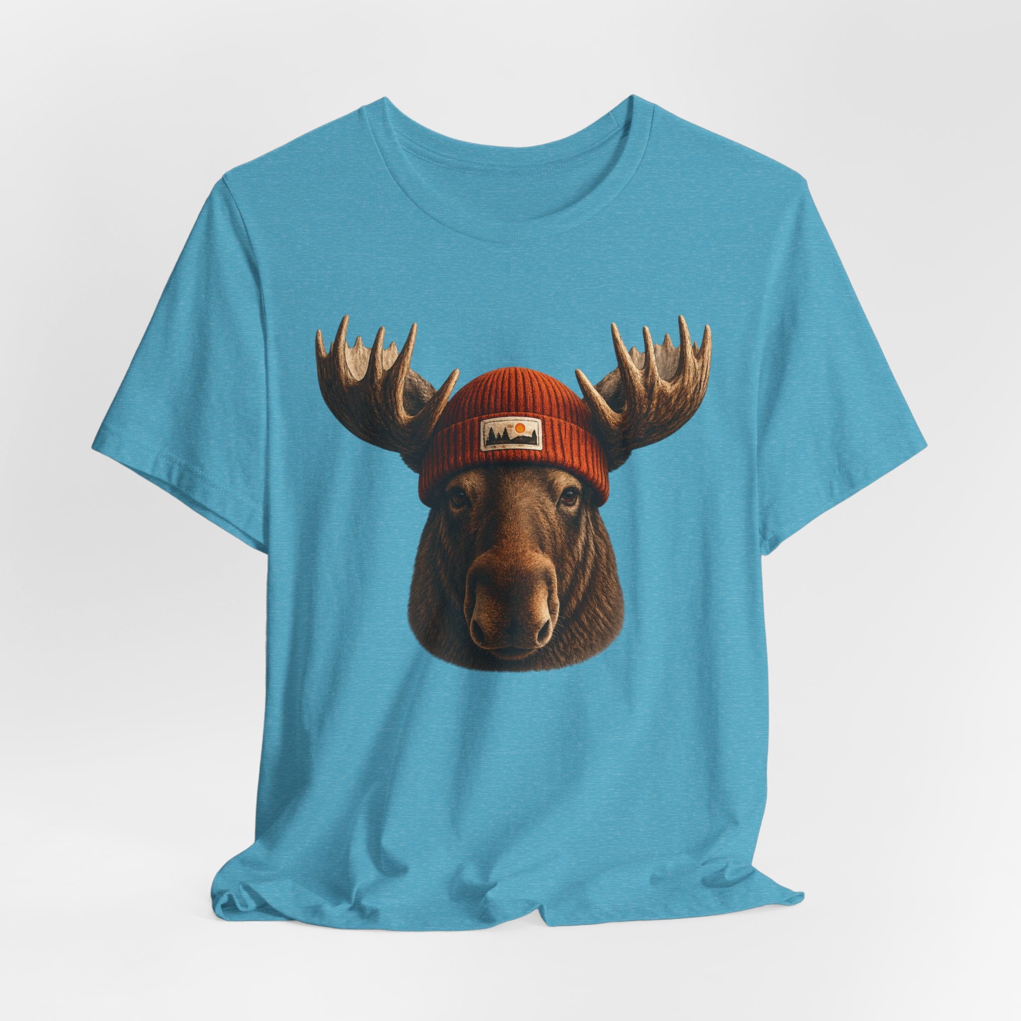 Moose in a Beanie