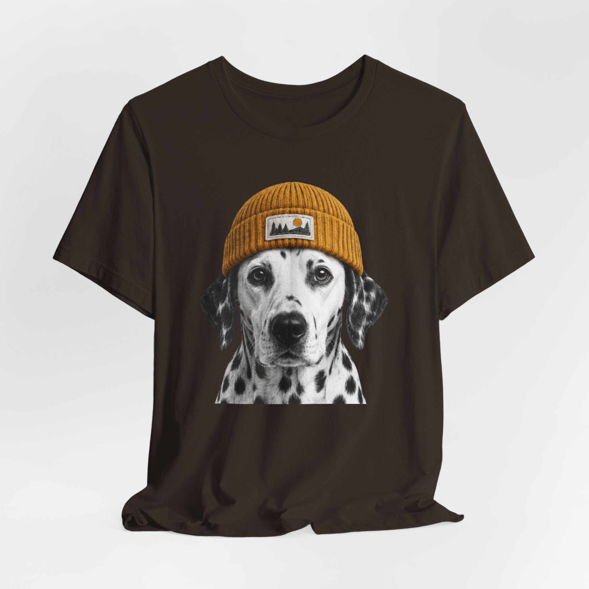 Dalmatian in a Beanie