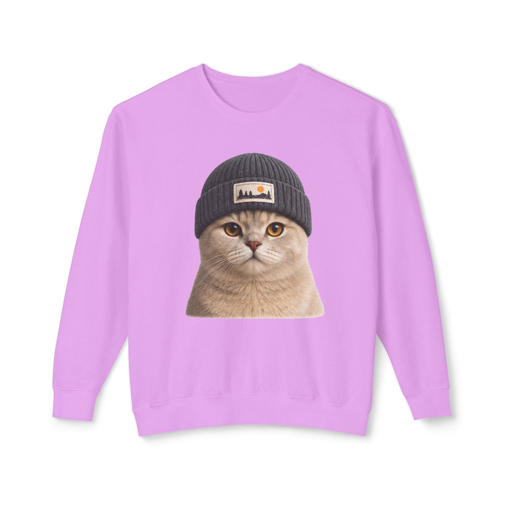 Cat Beanie Sweatshirt