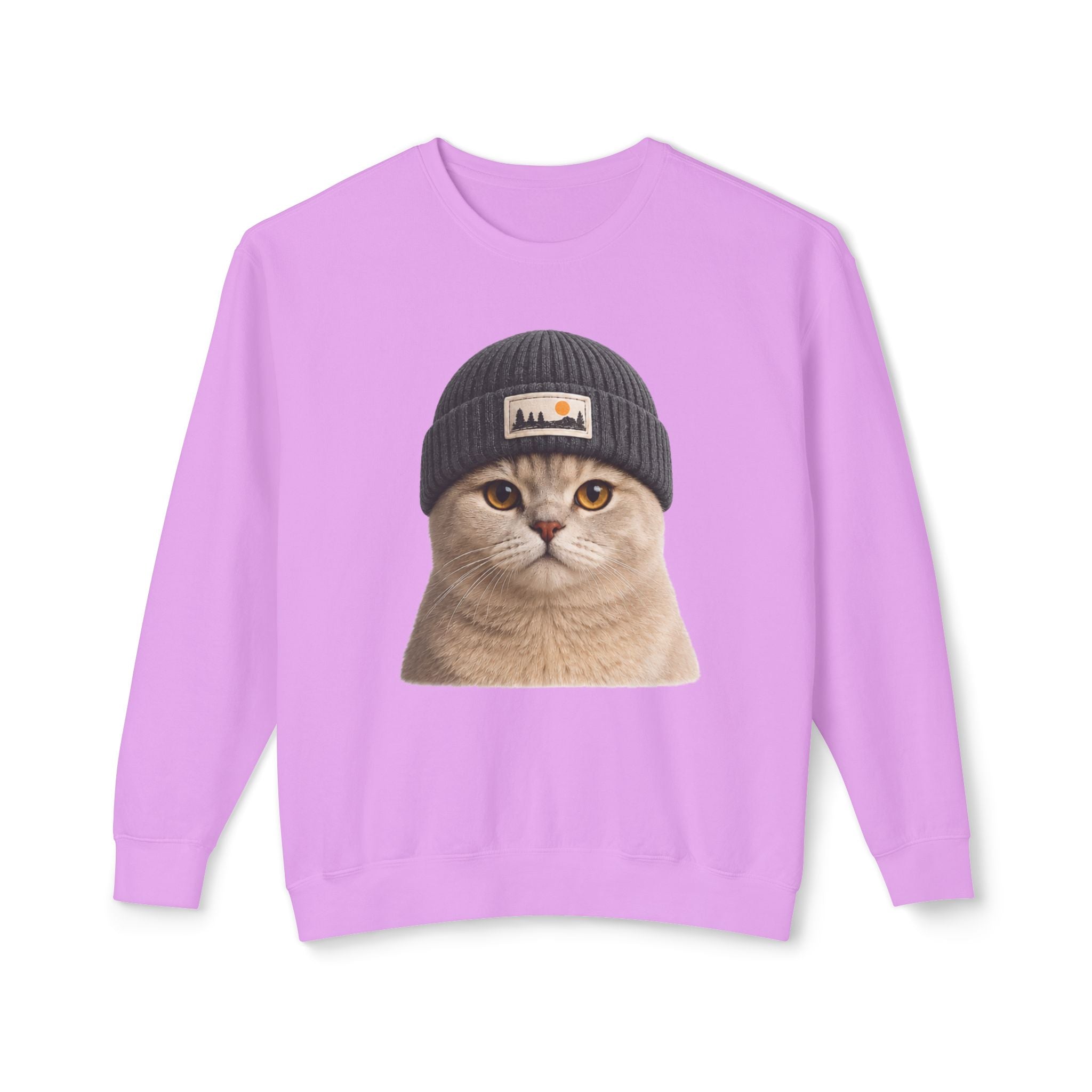 Cat Beanie Sweatshirt