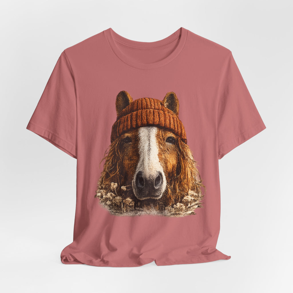 Horse in a Beanie