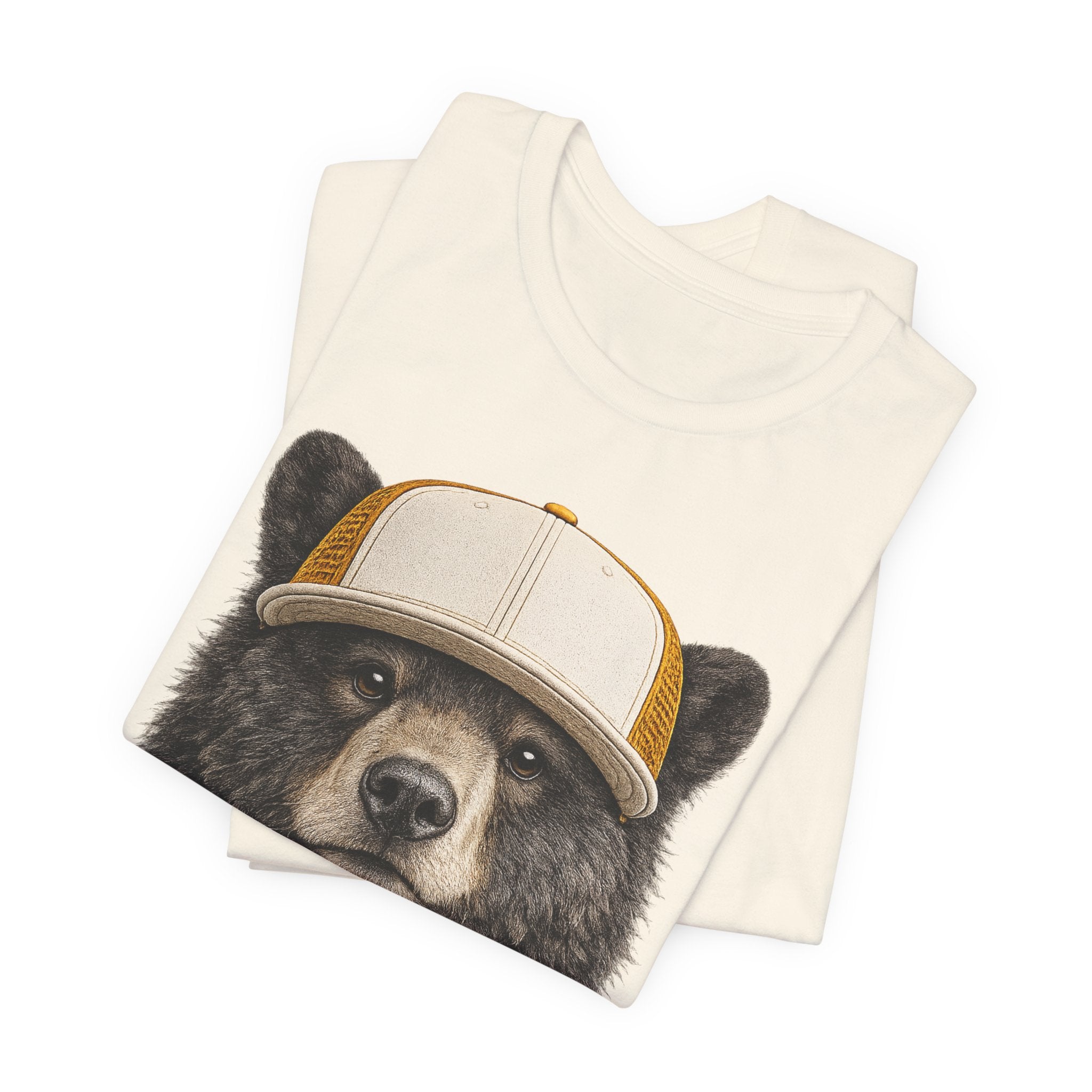 Black Bear in Trucker Hat