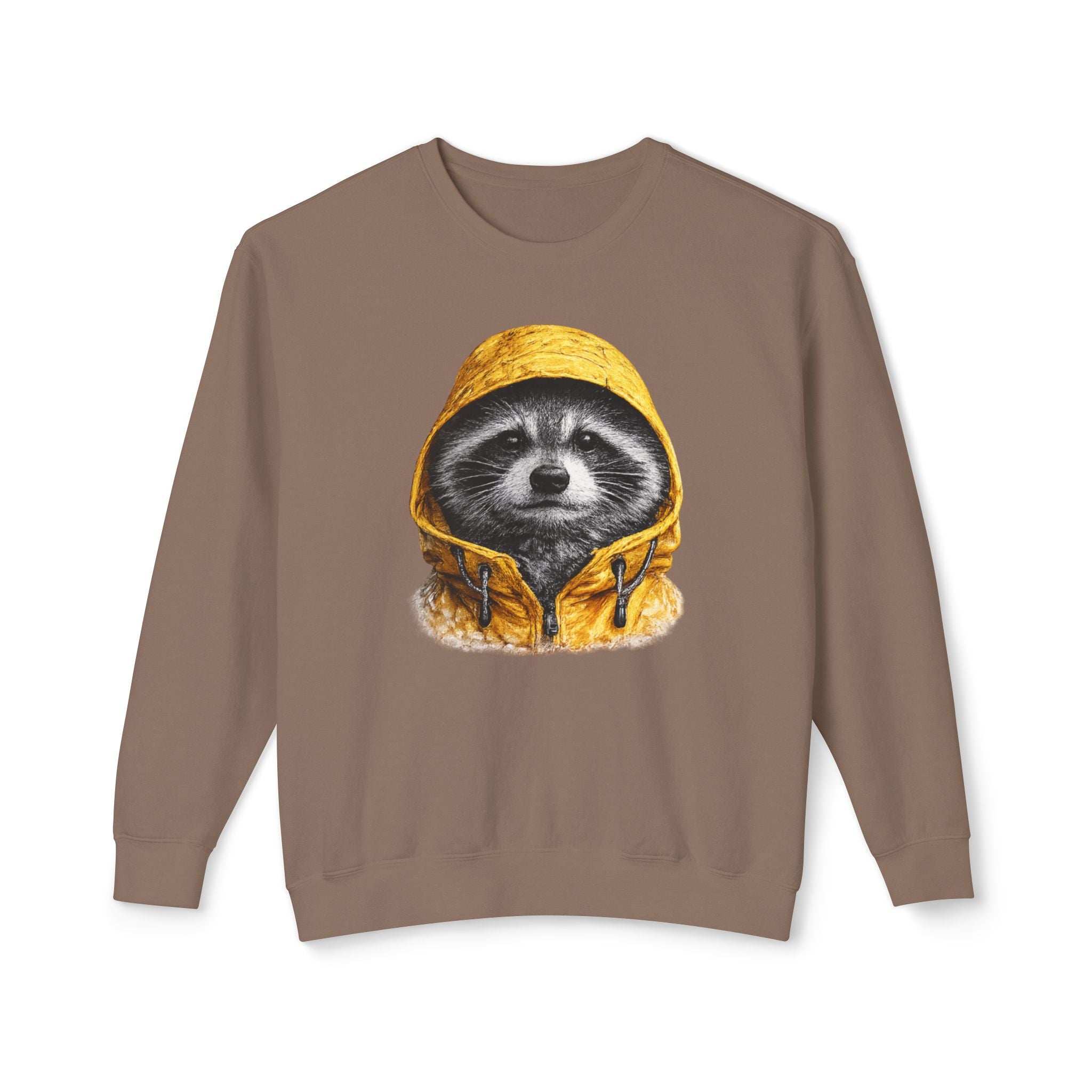 Raincoat Raccoon Sweatshirt