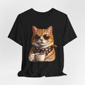 Cool Cat with Coffee