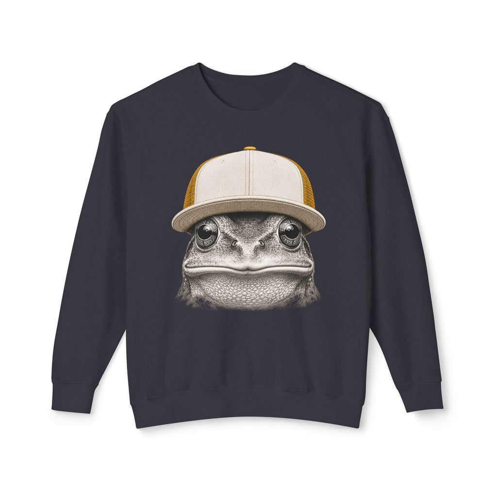 Trucker Hat Frog Sweatshirt