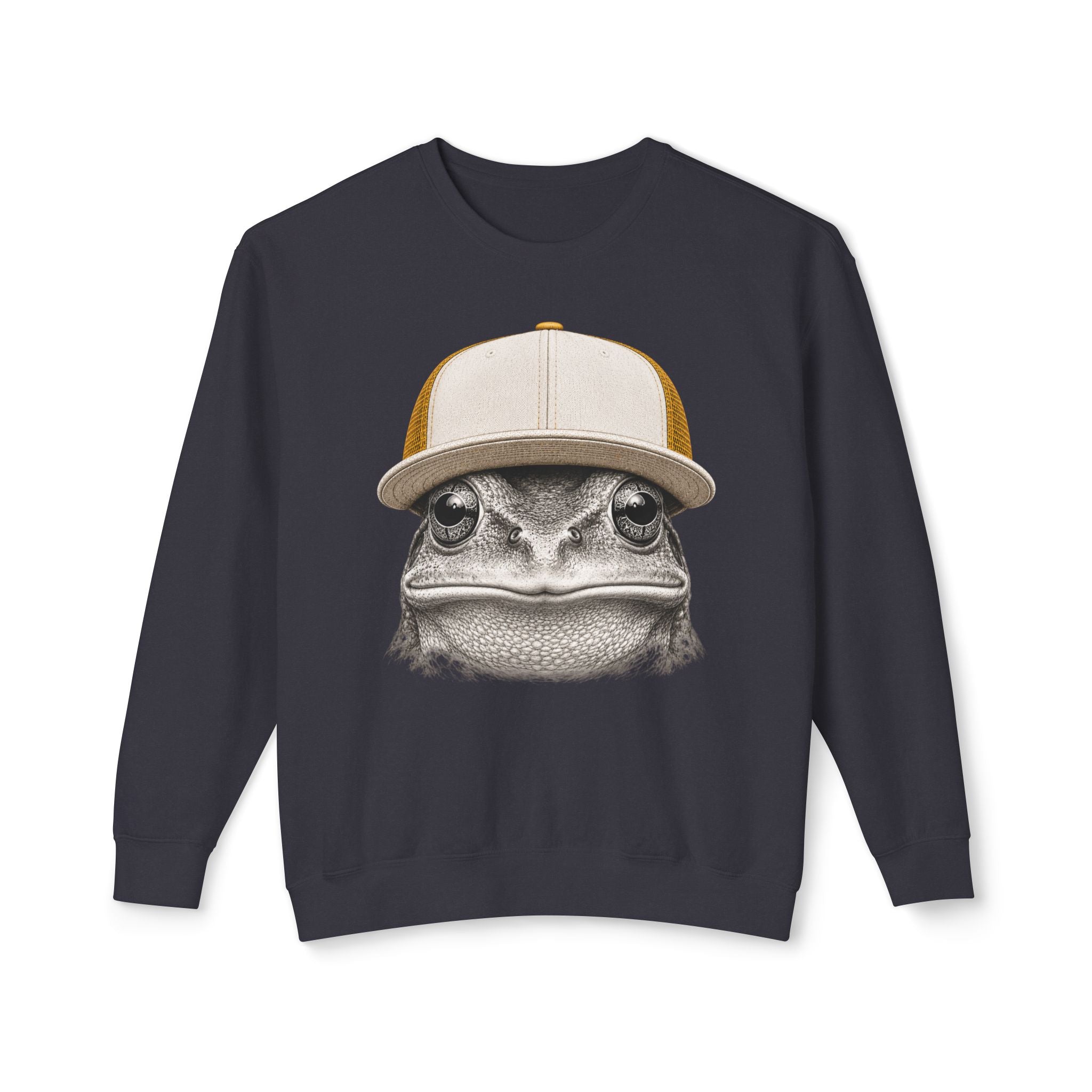 Trucker Hat Frog Sweatshirt
