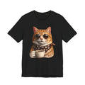 Cool Cat with Coffee