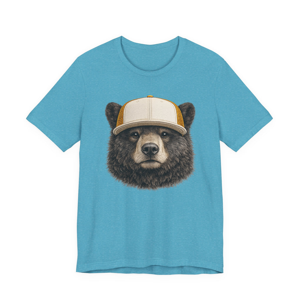 Black Bear in Trucker Hat