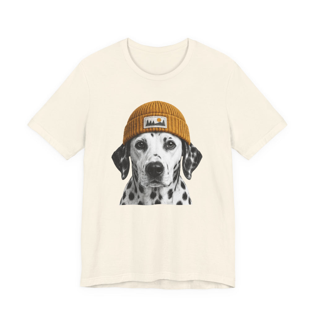 Dalmatian in a Beanie
