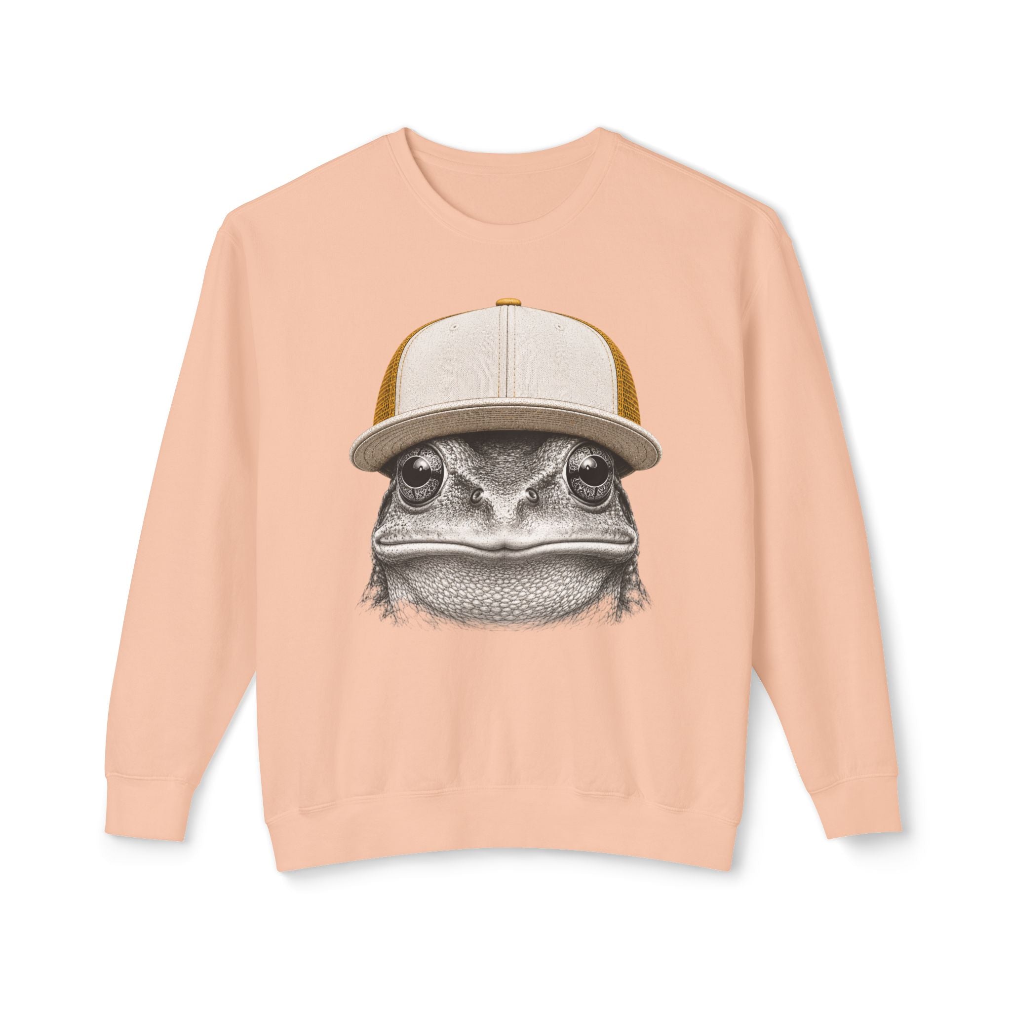 Trucker Hat Frog Sweatshirt