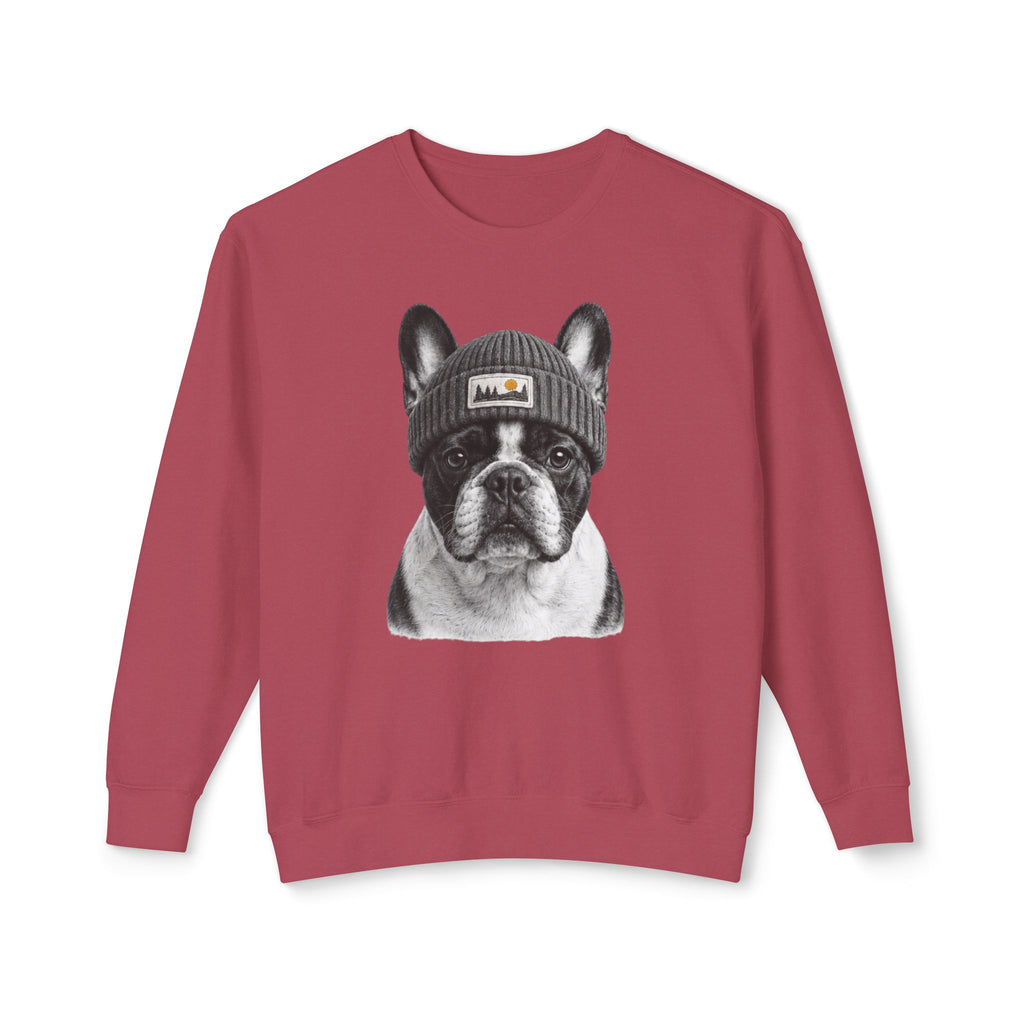 Boston Terrier Beanie Sweatshirt