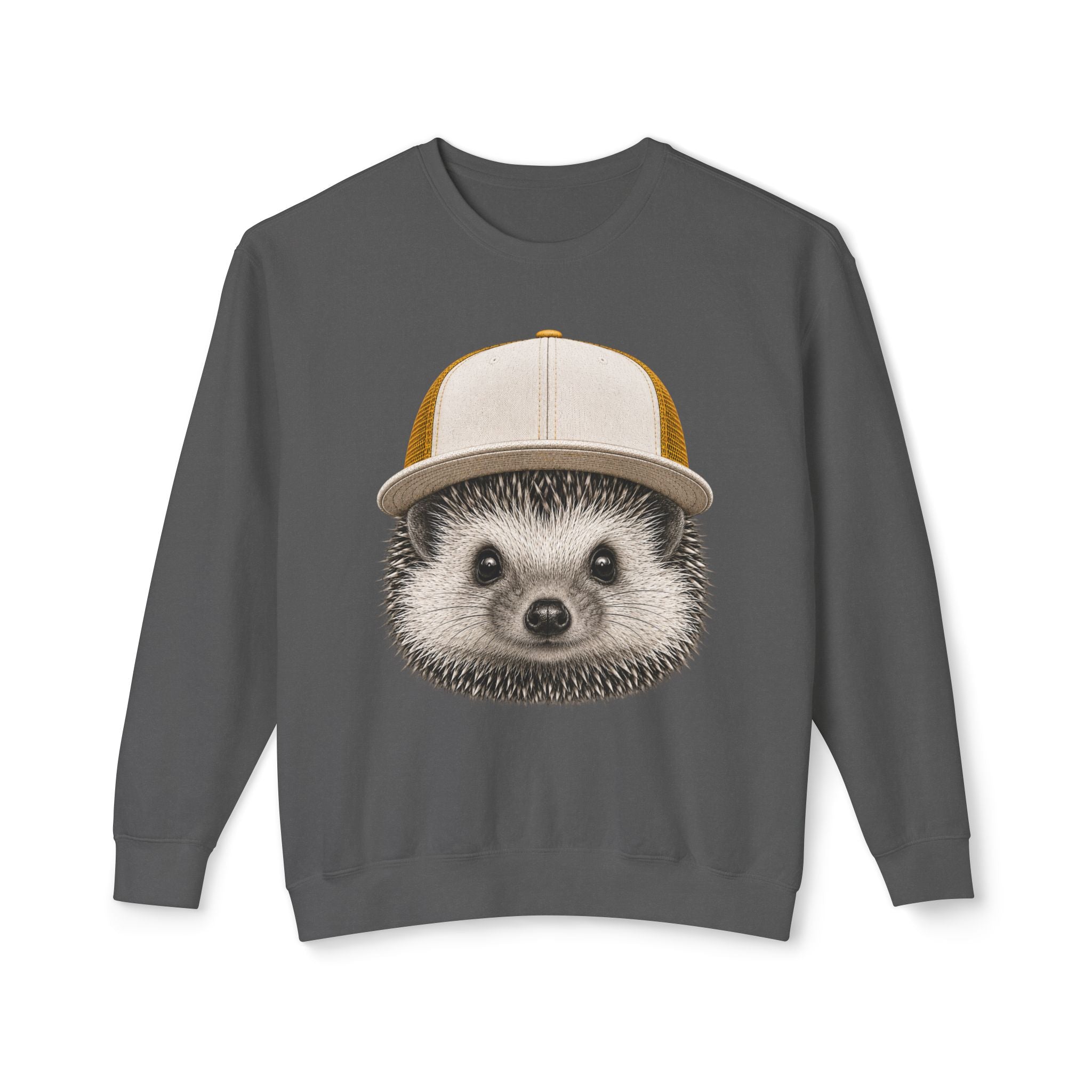Trucker Hat Hedgehog Sweatshirt