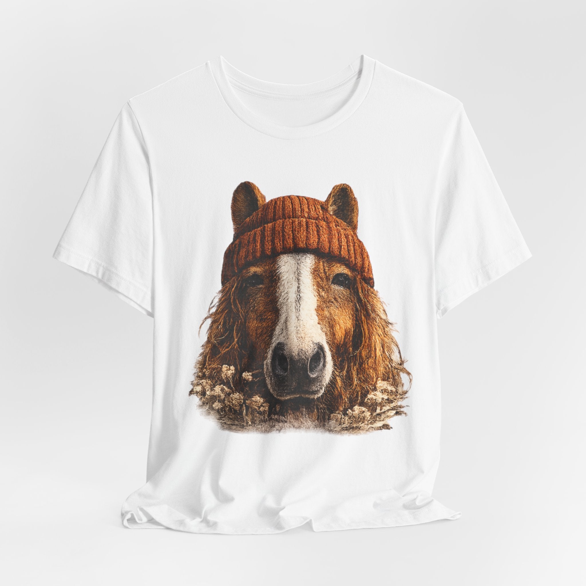 Horse in a Beanie
