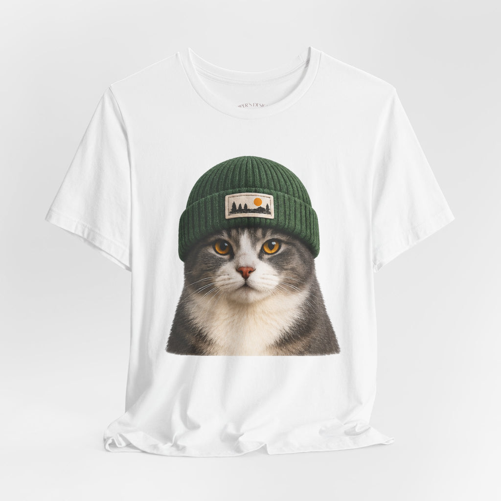 Cat in a Beanie