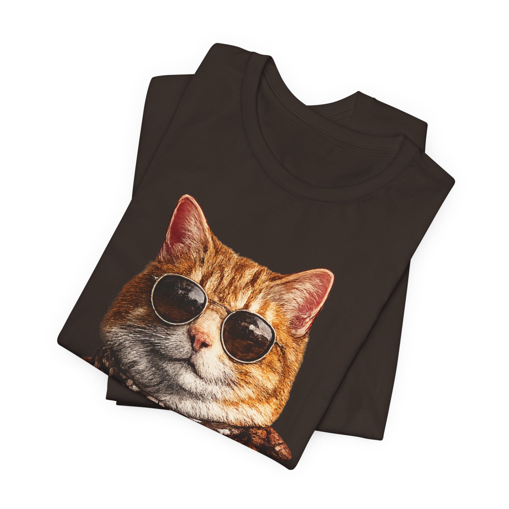 Cool Cat with Coffee