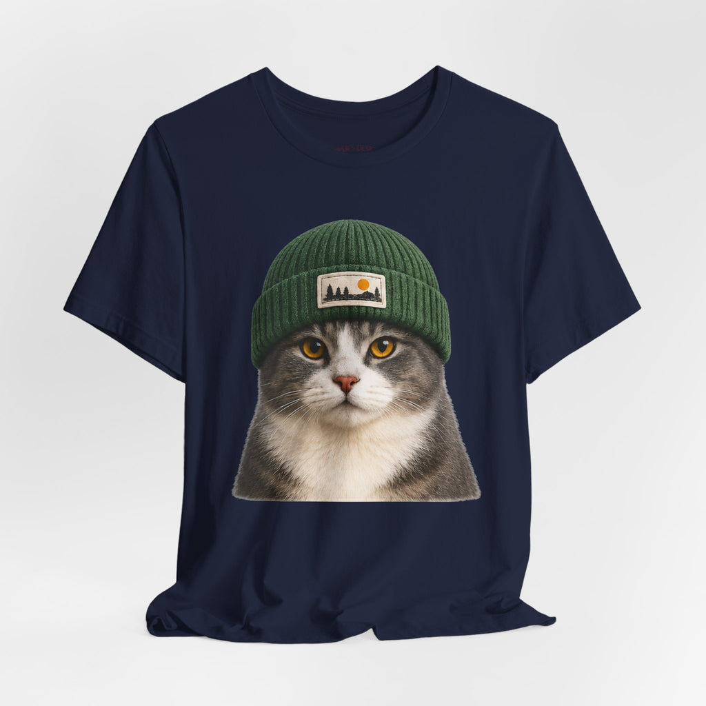 Cat in a Beanie