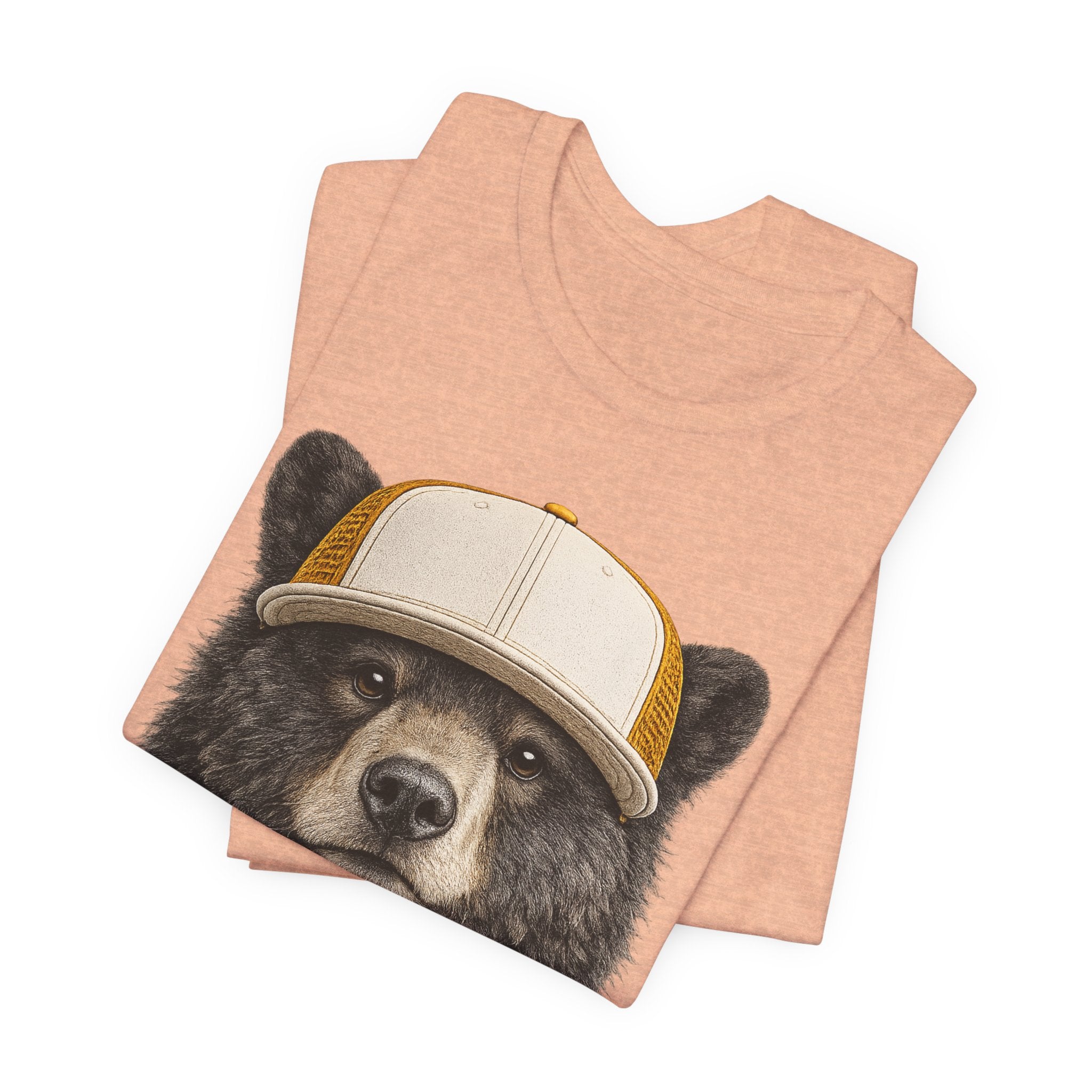 Black Bear in Trucker Hat