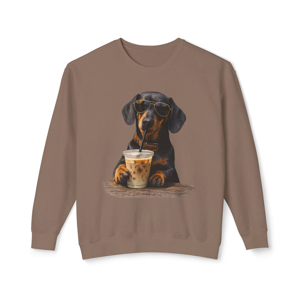 Dachshund with Coffee Sweatshirt
