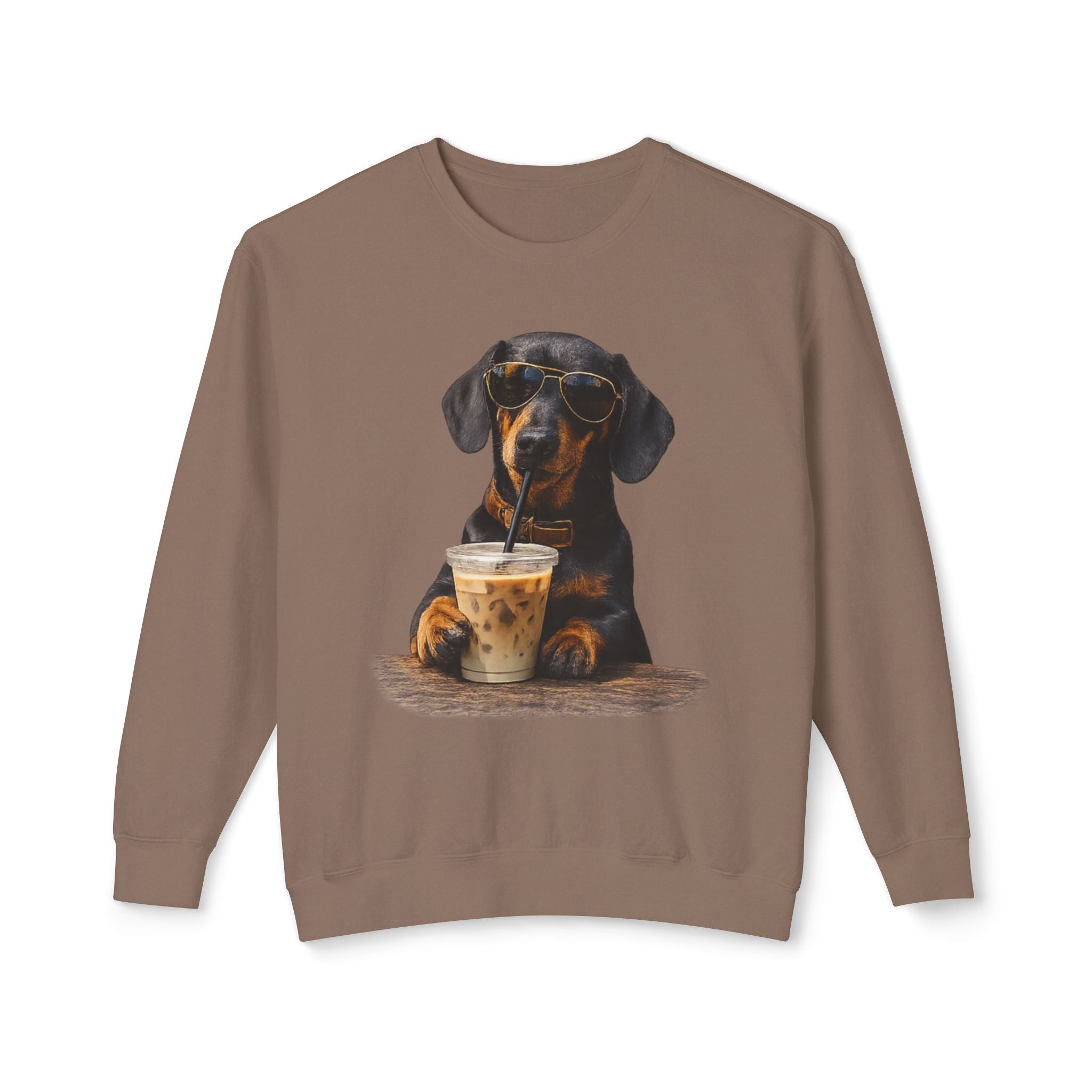 Dachshund with Coffee Sweatshirt