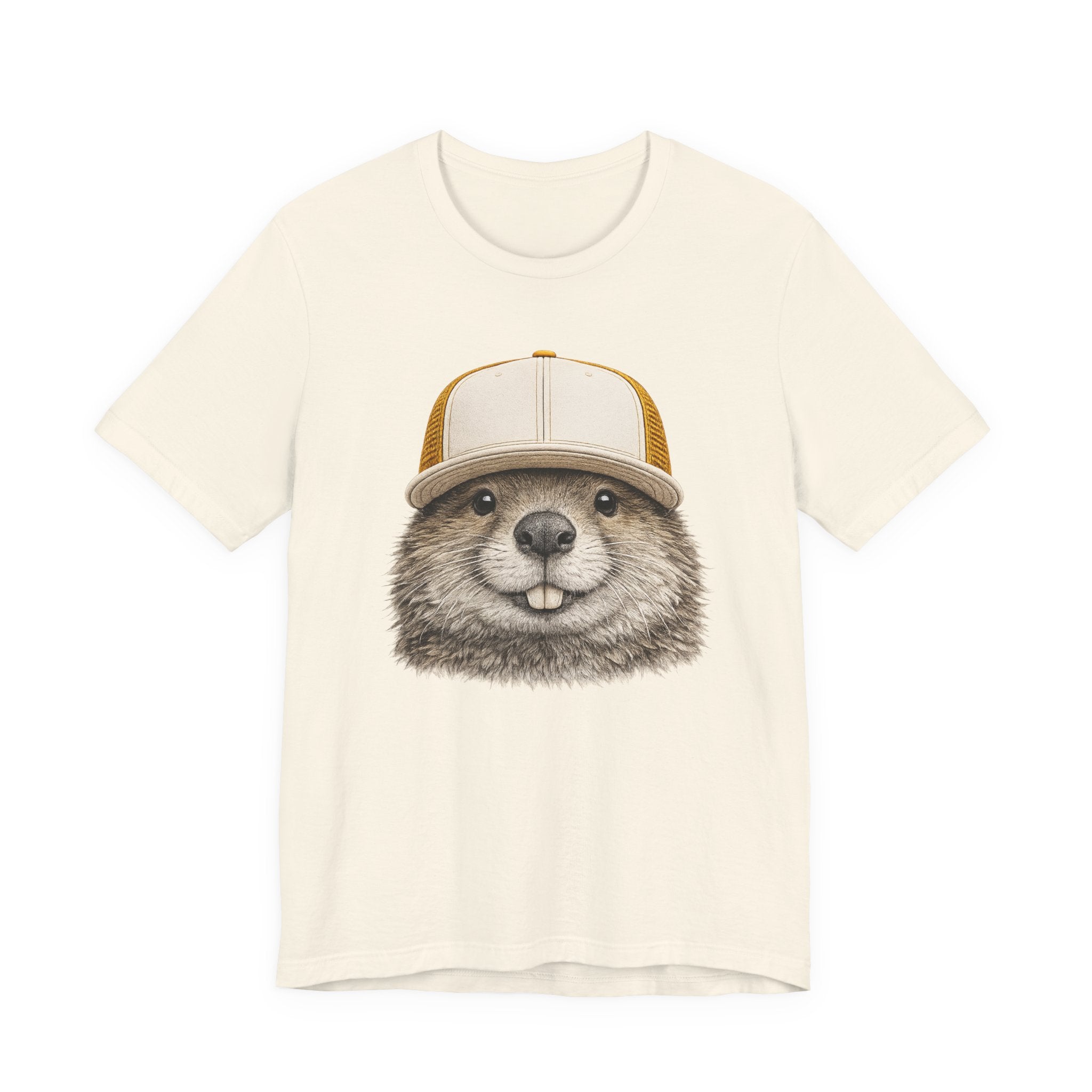 Beaver in Trucker Hat