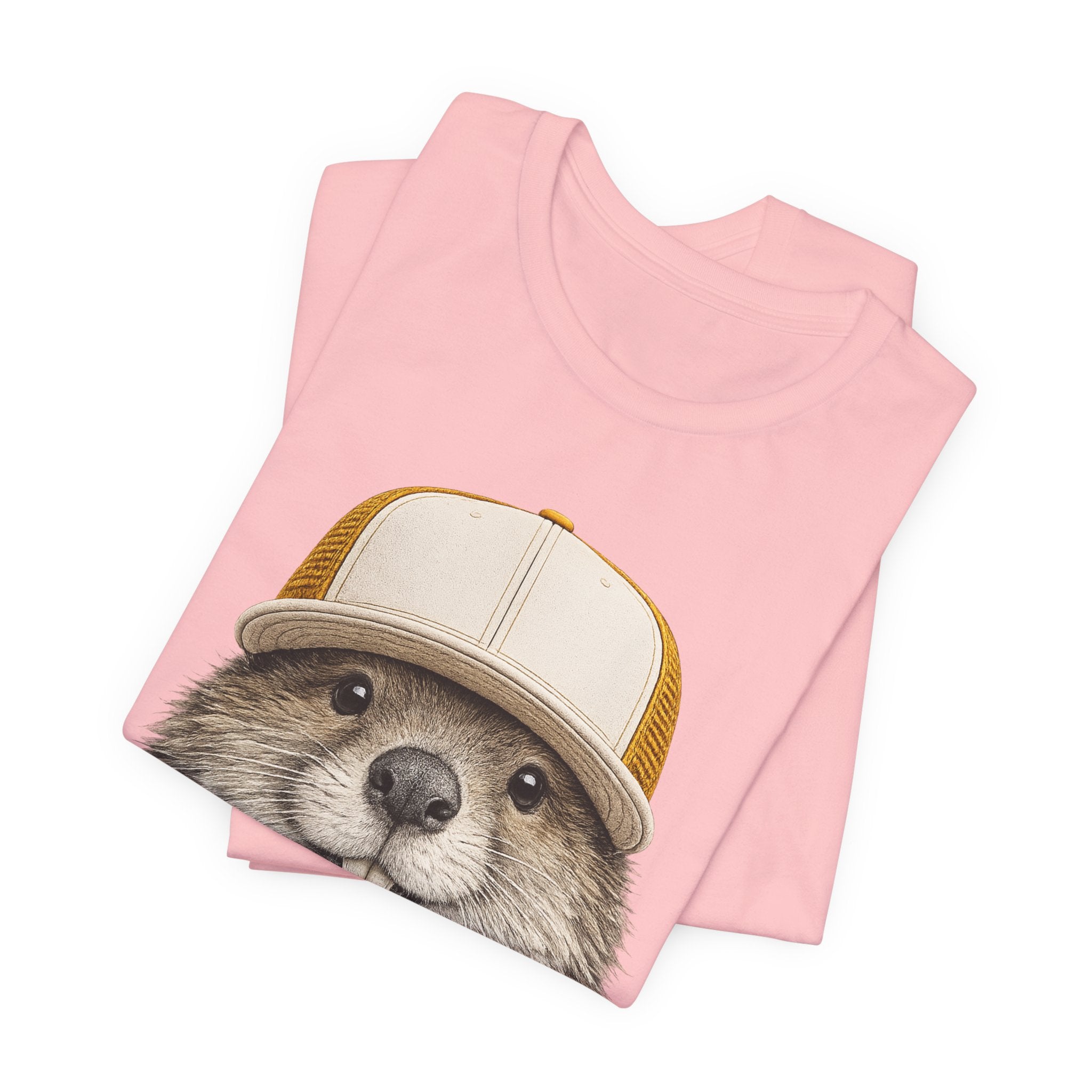 Beaver in Trucker Hat