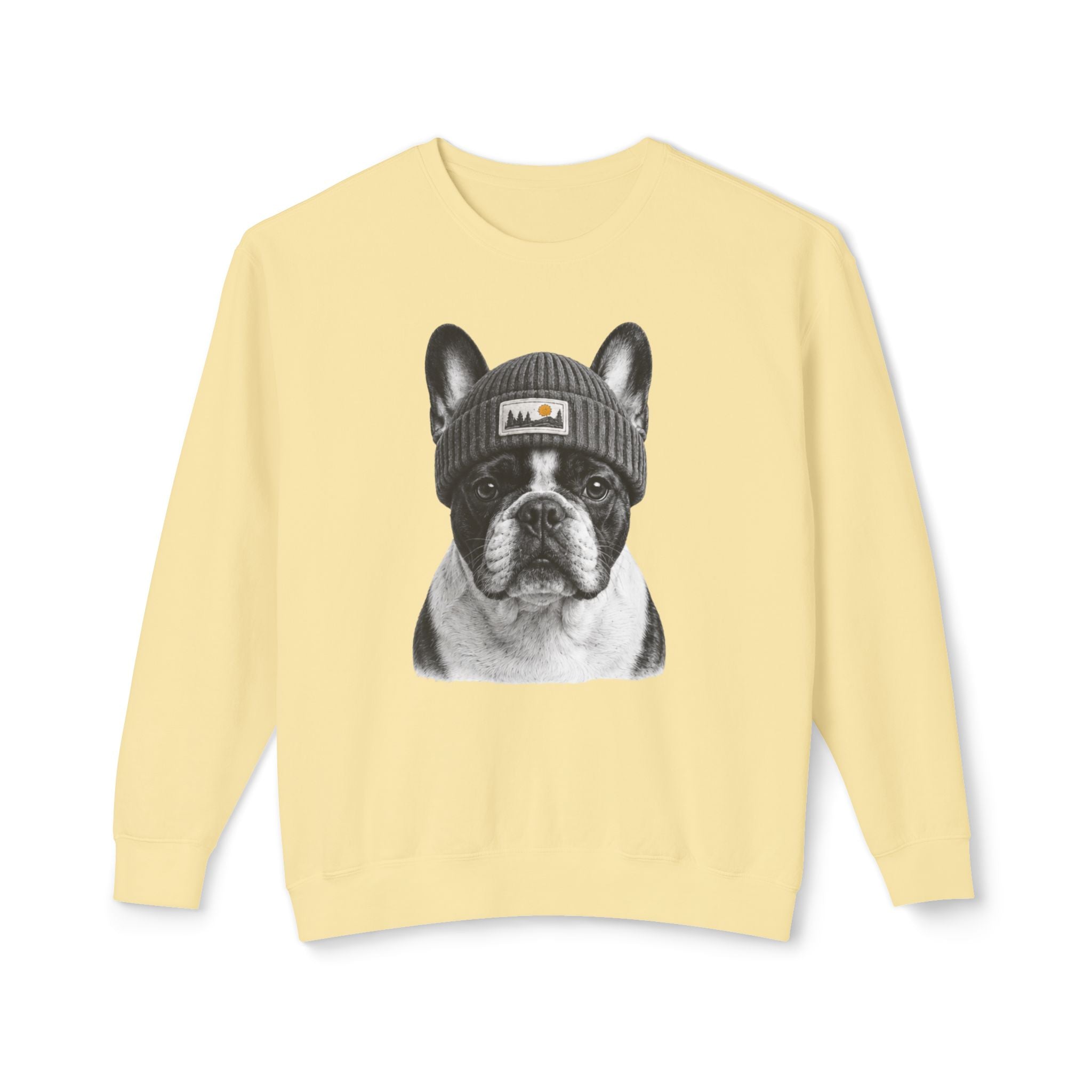 Boston Terrier Beanie Sweatshirt