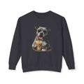Pittie with Coffee Sweatshirt