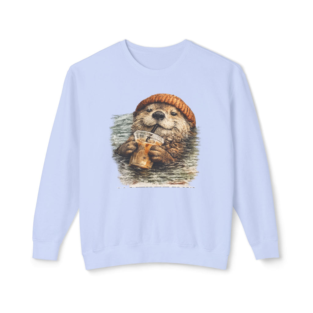Beanie Beaver with Coffee Sweatshirt