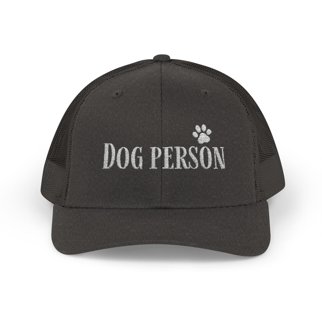Trucker Cap — "Dog Person"  Snapback
