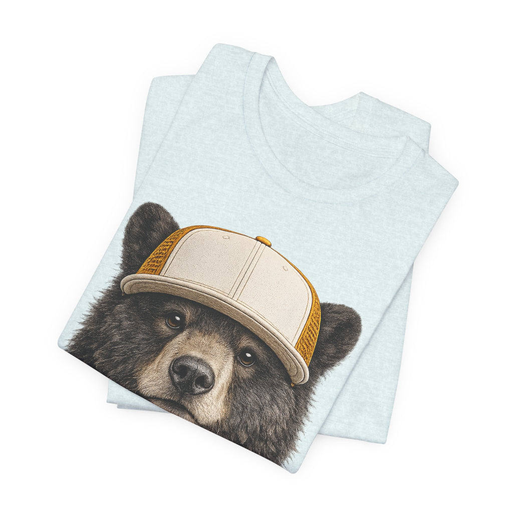 Black Bear in Trucker Hat