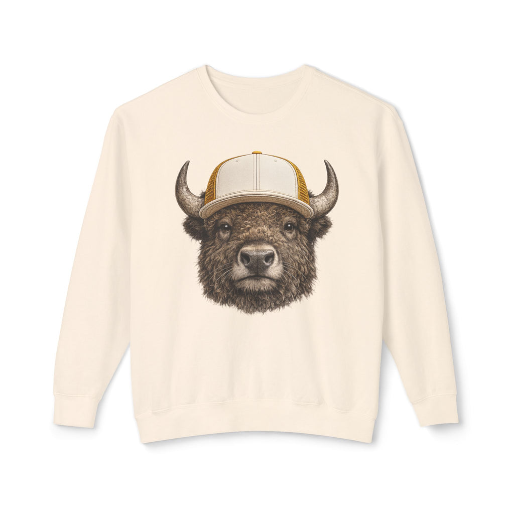 Trucker Hat Bison Sweatshirt