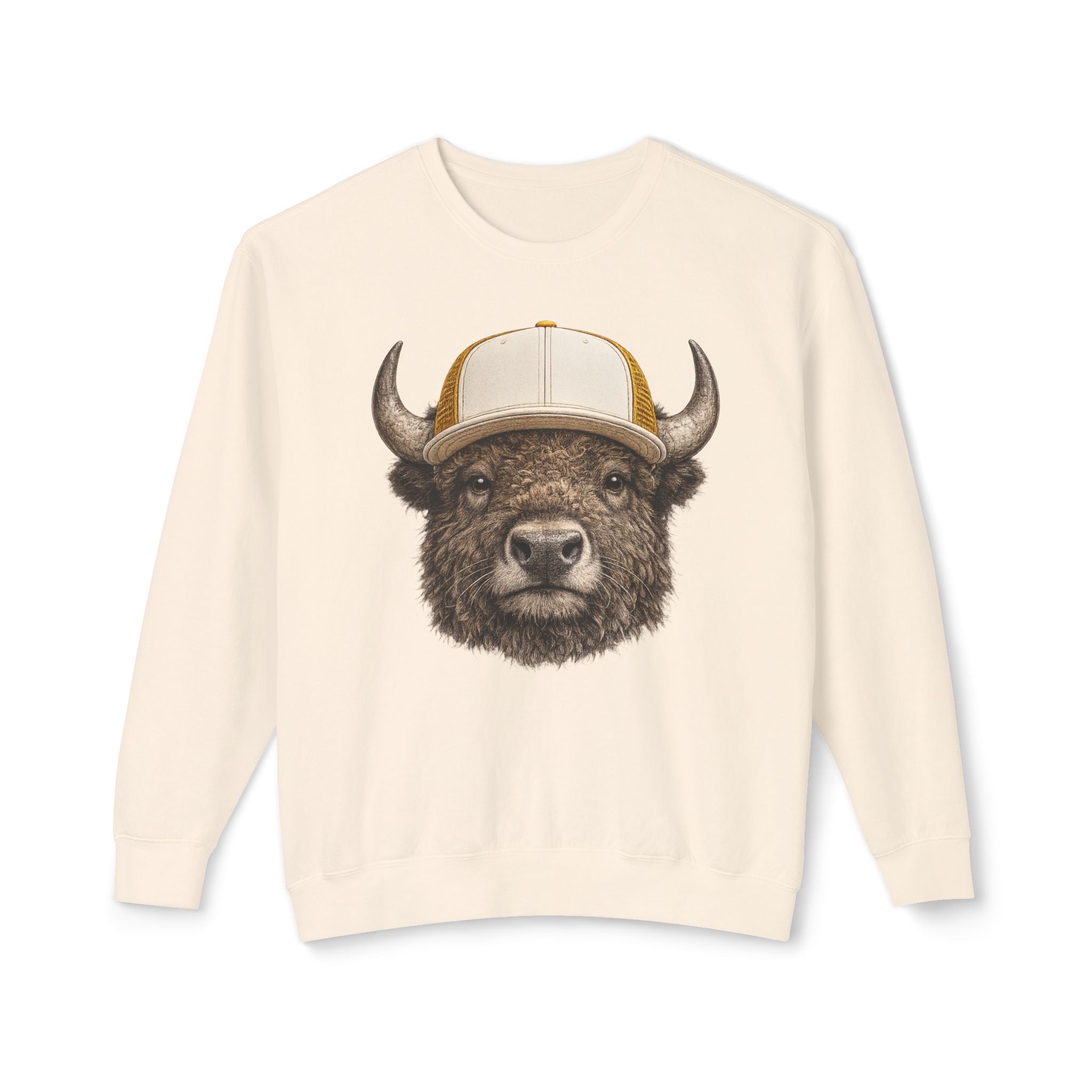 Trucker Hat Bison Sweatshirt