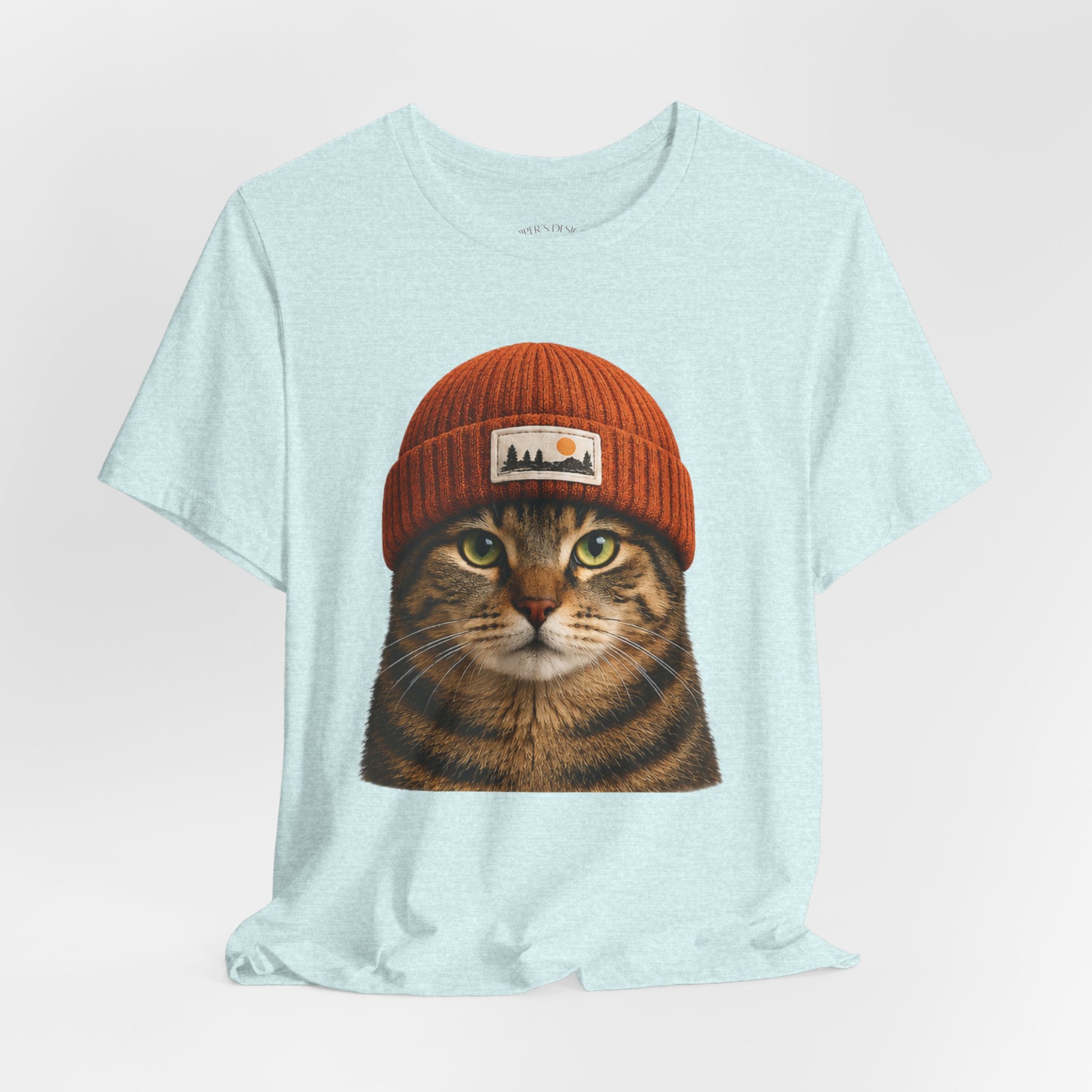 Tabby Cat in a Beanie