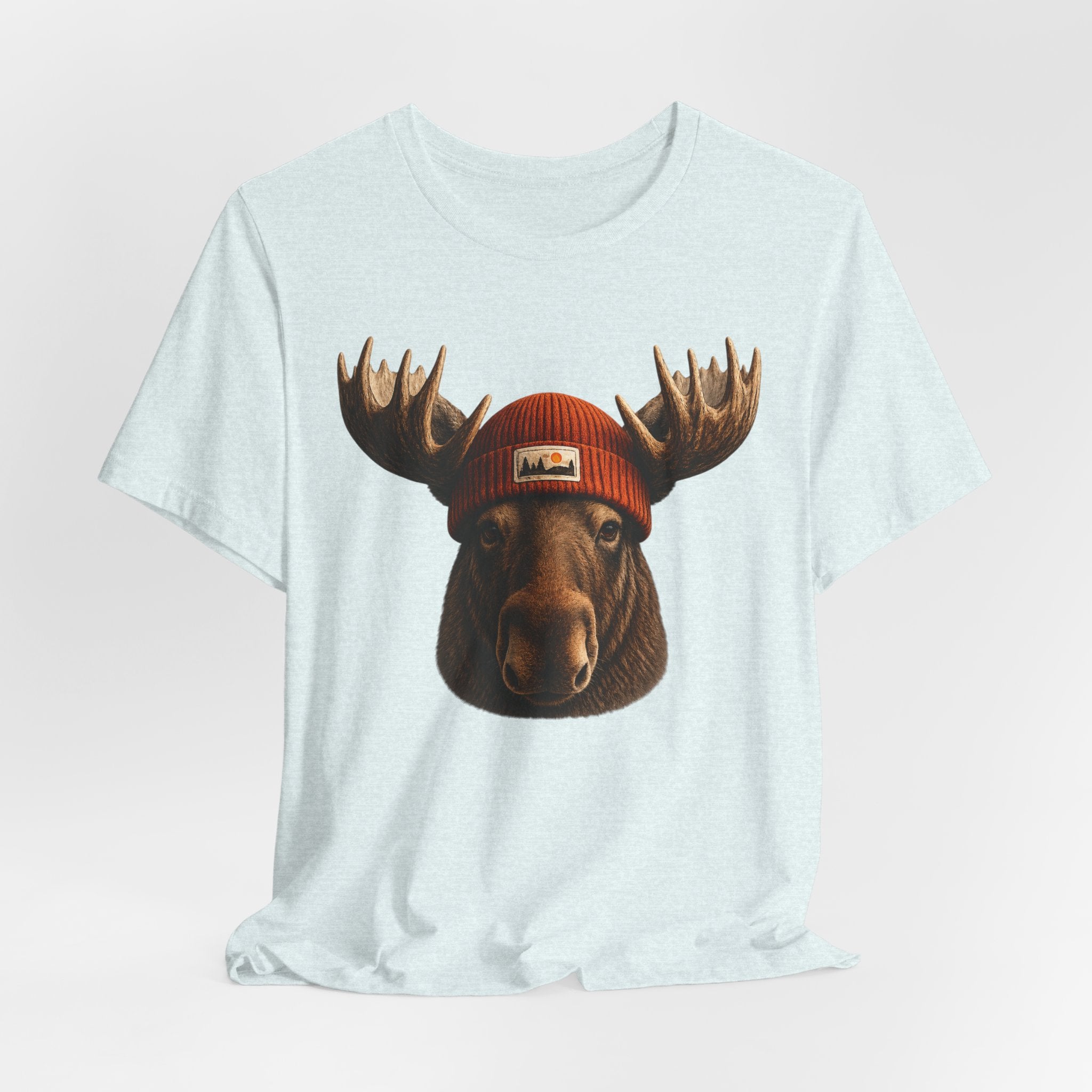 Moose in a Beanie
