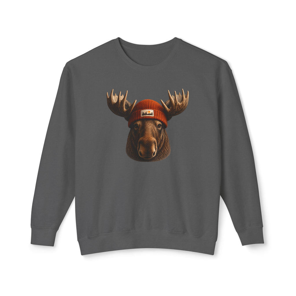 Moose Beanie Sweatshirt