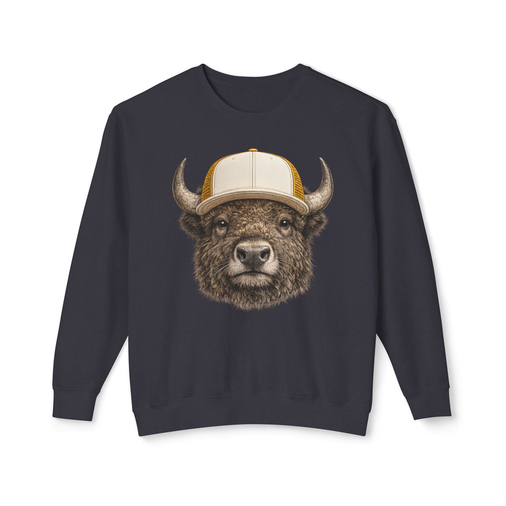 Trucker Hat Bison Sweatshirt