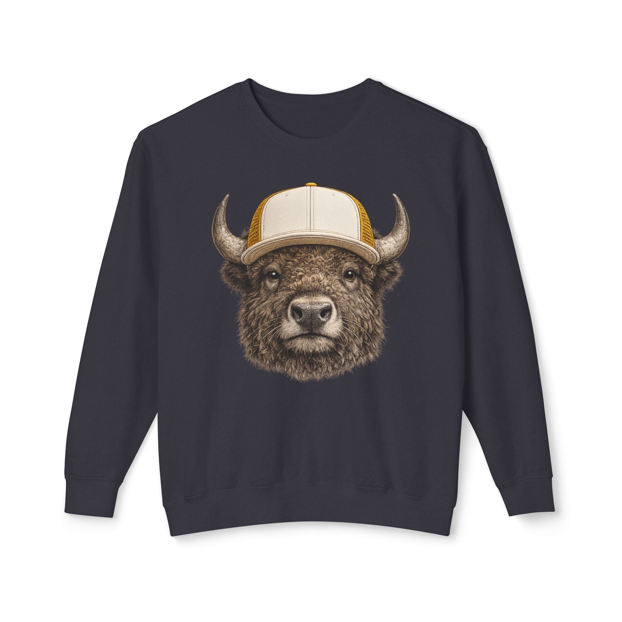 Trucker Hat Bison Sweatshirt