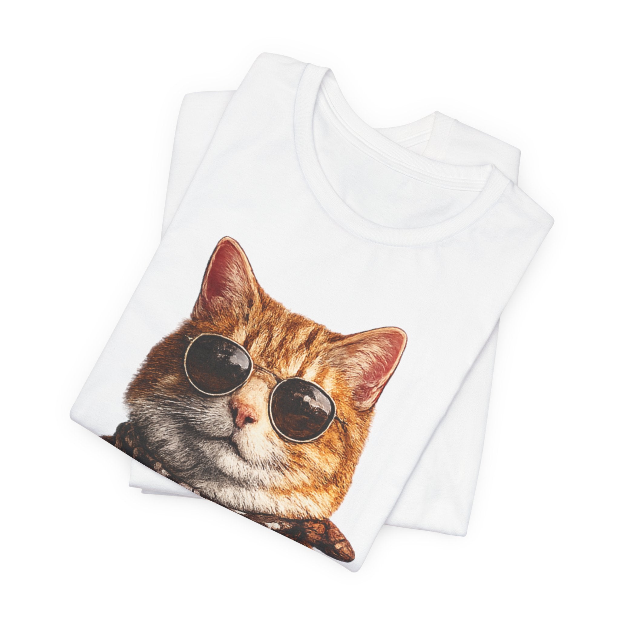 Cool Cat with Coffee
