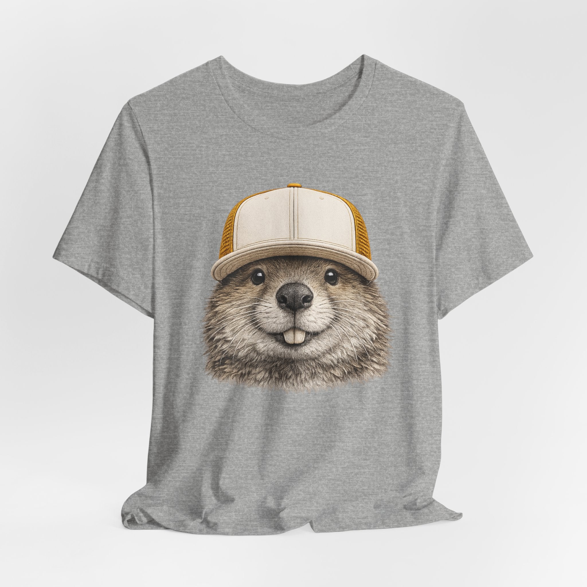 Beaver in Trucker Hat
