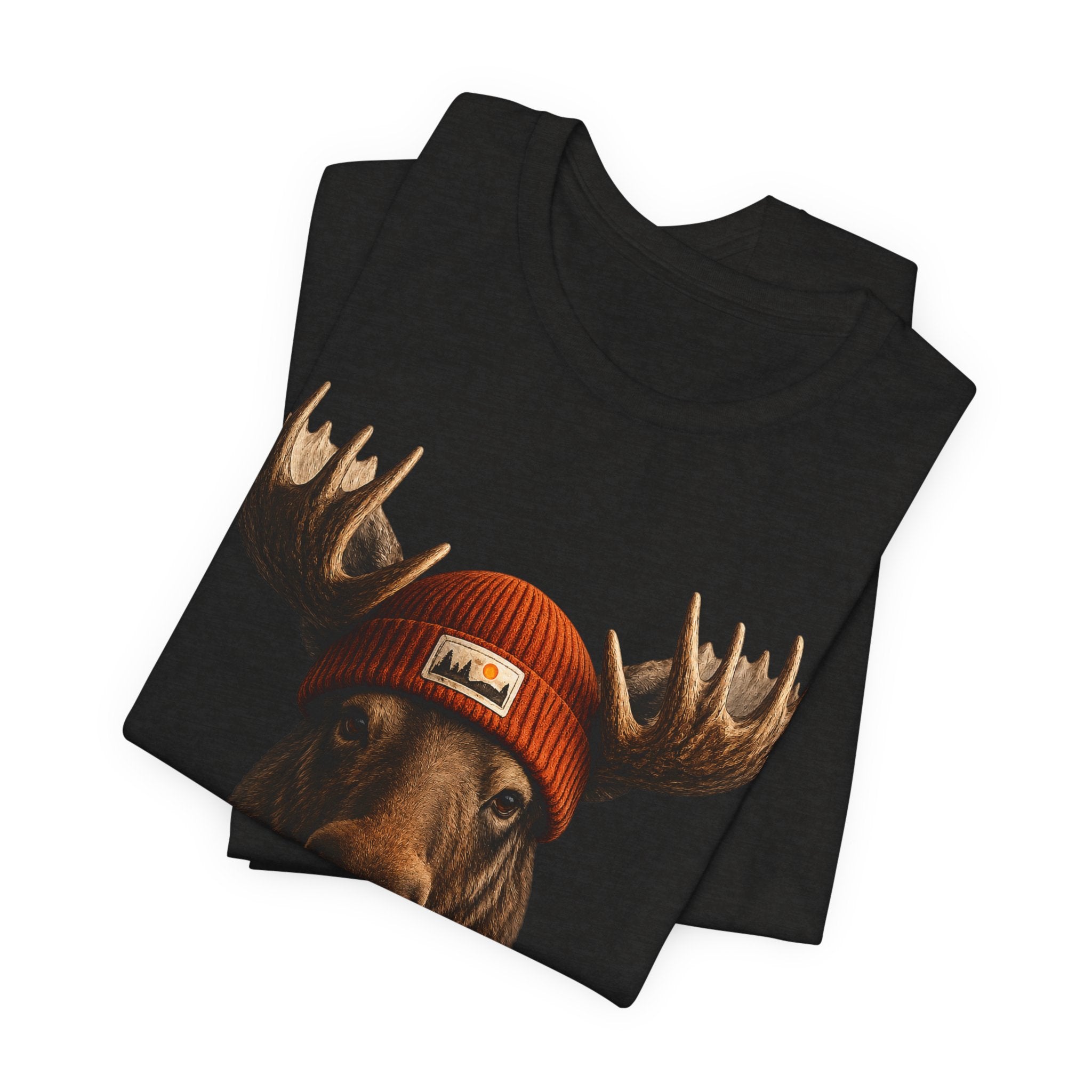 Moose in a Beanie
