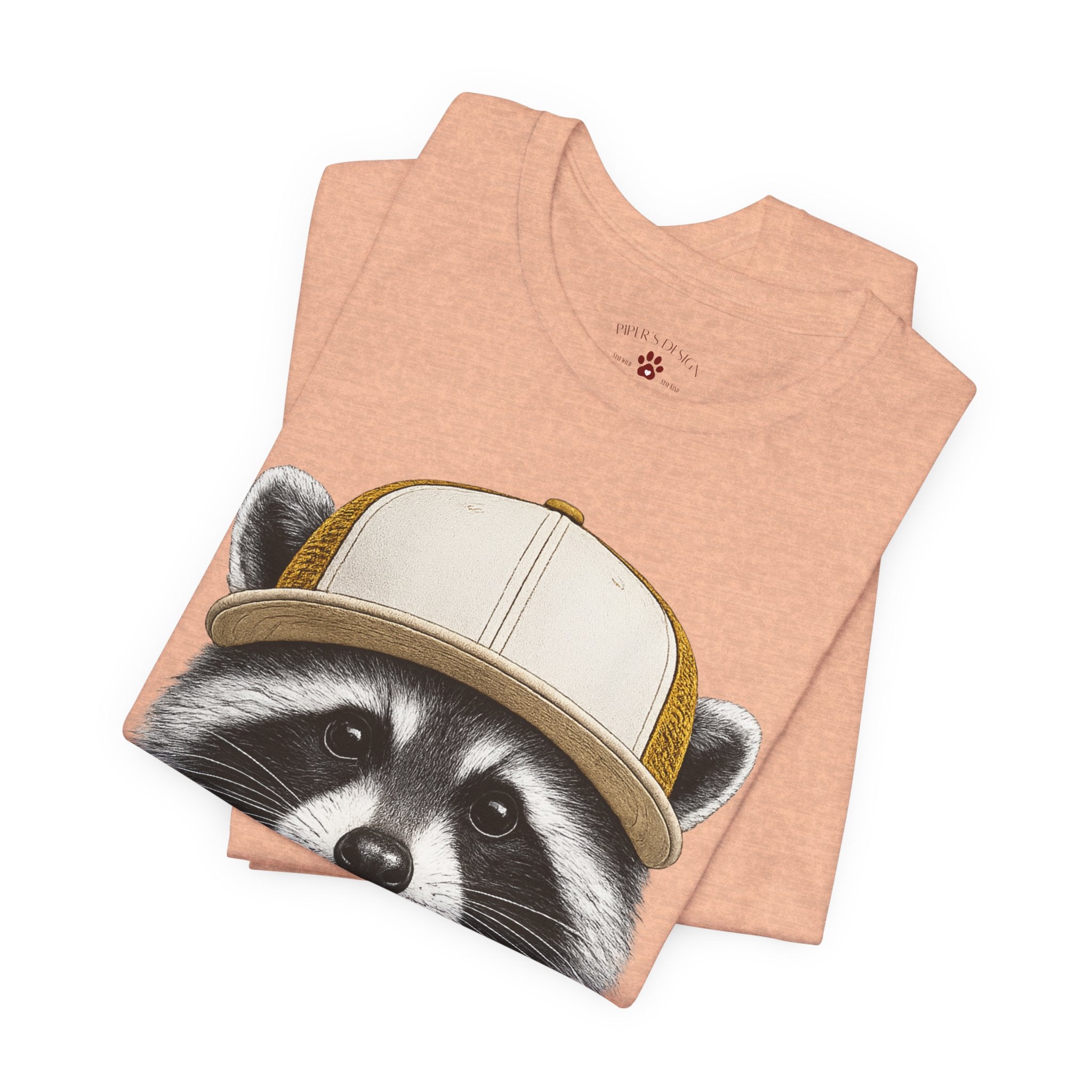 Raccoon in Trucker Hat