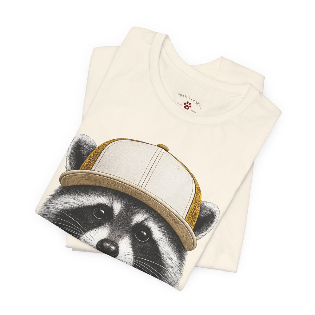 Raccoon in Trucker Hat