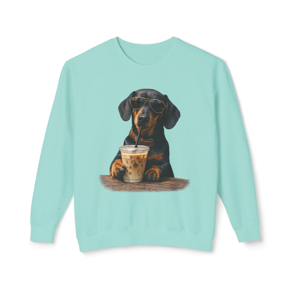 Dachshund with Coffee Sweatshirt
