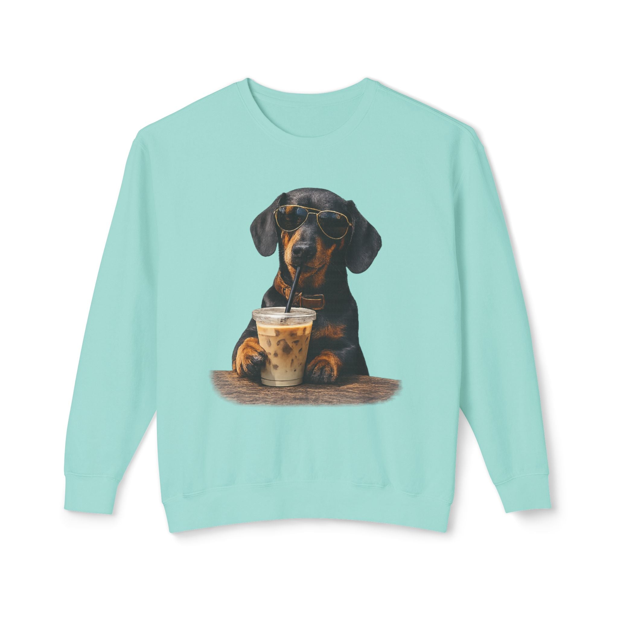 Dachshund with Coffee Sweatshirt
