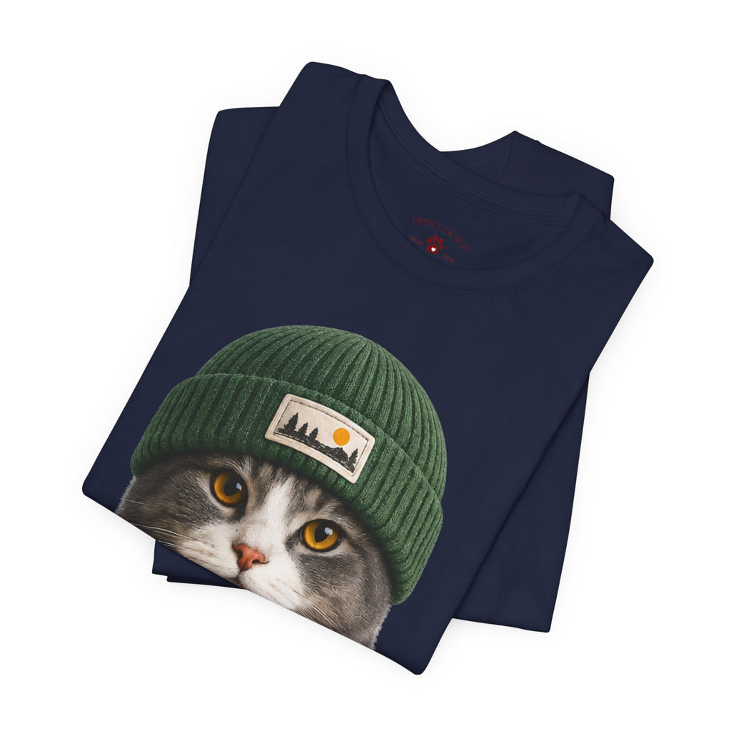 Cat in a Beanie