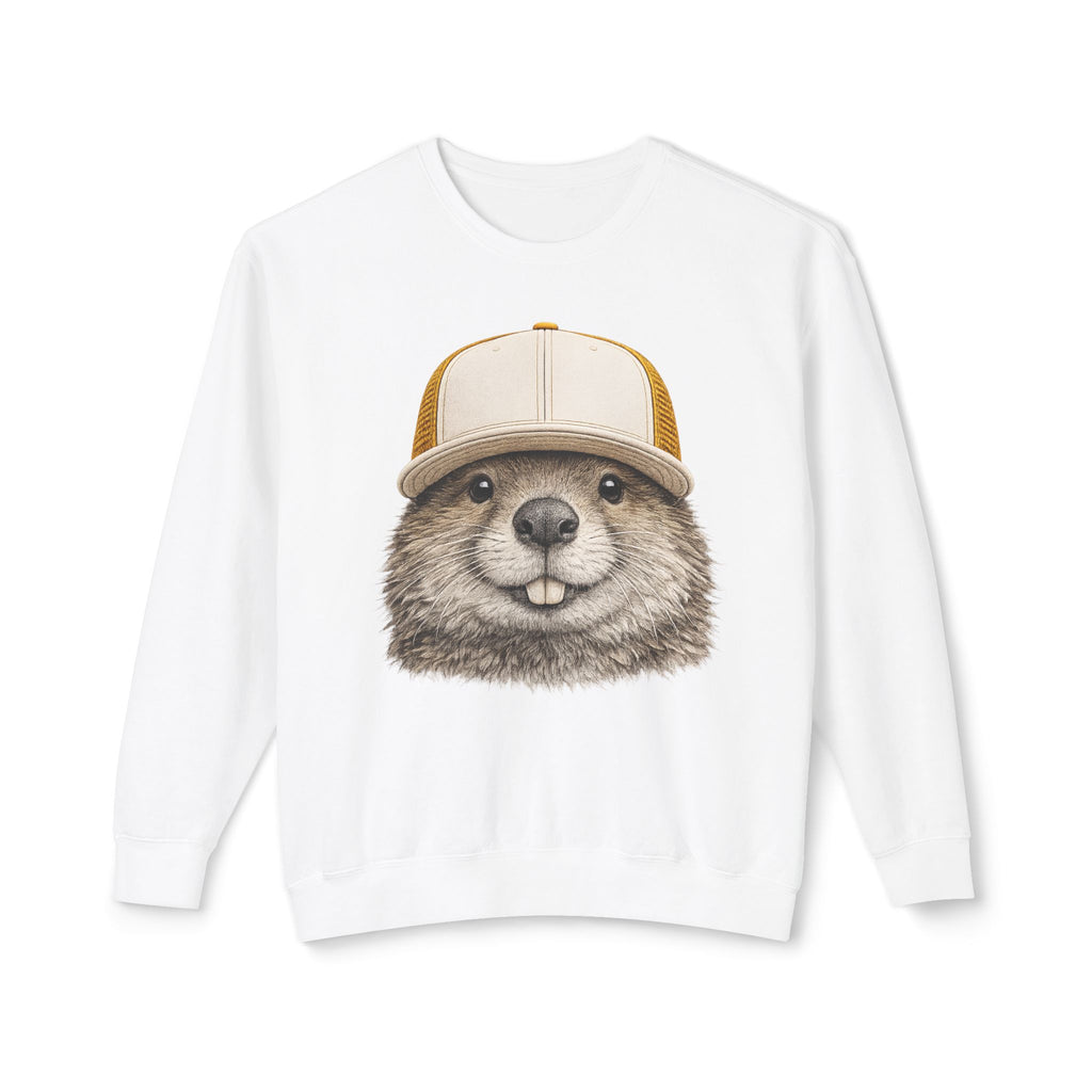 Trucker Hat Beaver Sweatshirt